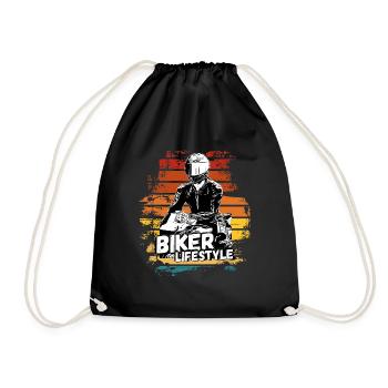 Motorcycle Lifestyle / Moto / moto biker - Sac de sport léger - noir - Devant