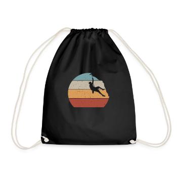Escalade Bouldern Grimpeur Bergsport Bouldering - Sac de sport léger - noir - Devant