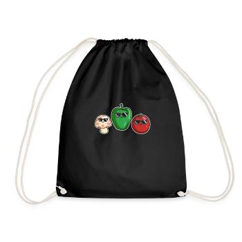 Veggies Sunglasses Gardening Vegetables - Sac de sport léger - noir - Devant