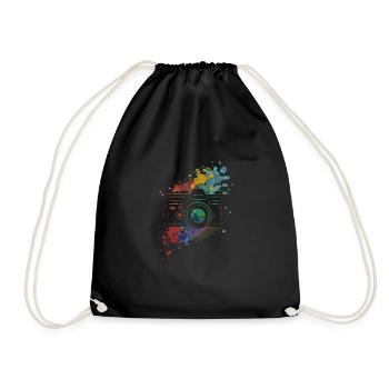 Photographie Photographe Photographe Photos Photographe - Sac de sport léger - noir - Devant