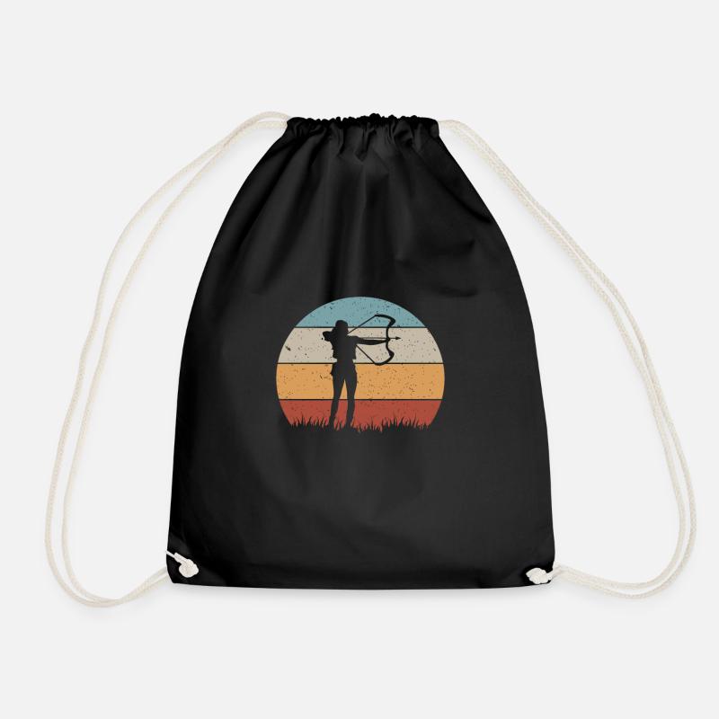 Tir à l’arc Archer - Sac de sport léger - noir