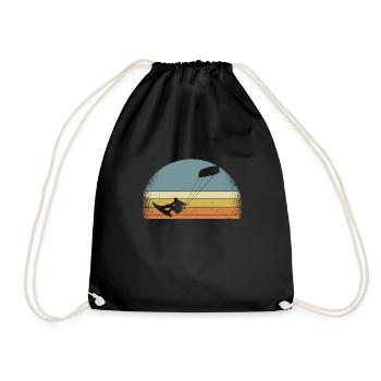 Kitesurf Kitesurf Kiten - Sac de sport léger - noir - Devant