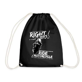 Motorcycle Lifestyle / Moto / moto biker - Sac de sport léger - noir - Devant