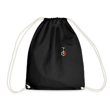 Monocycle Monocycliste Monocyclisme Monocyclisme - Sac de sport léger - noir - Devant