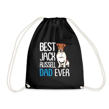 Meilleur Jack Russell Papa - Sac de sport léger - noir - Devant