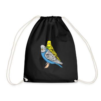 Perruche - Sac de sport léger - noir - Devant