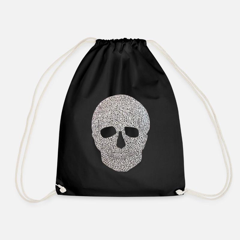 Diamond Skull - Turnbeutel - Schwarz