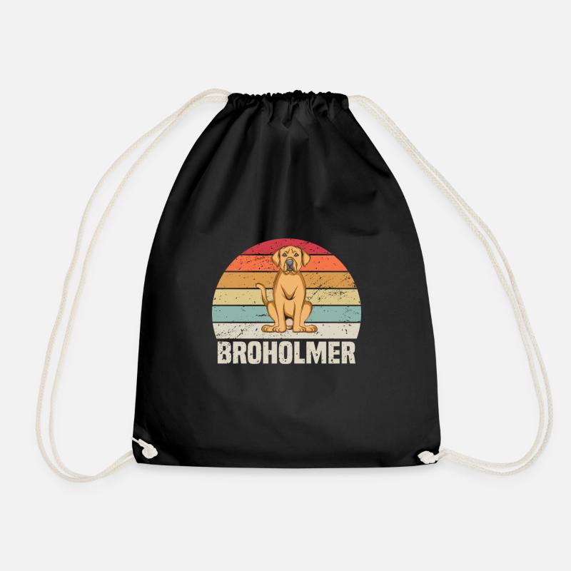 Broholmer - Turnbeutel - Schwarz