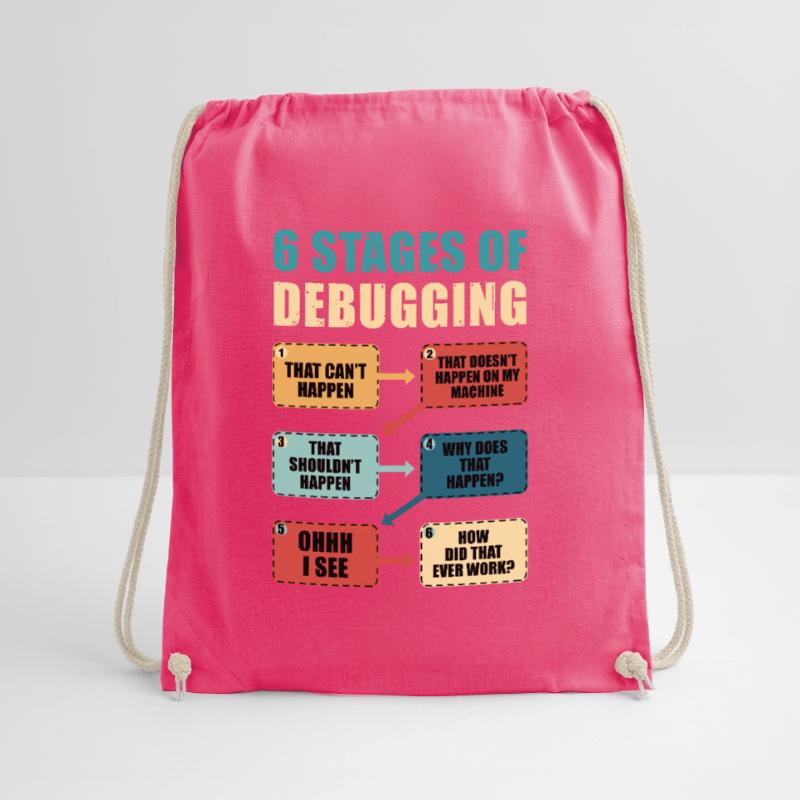 Programmieren Debugging Lustiges Programmierergeschenk Turnbeutel