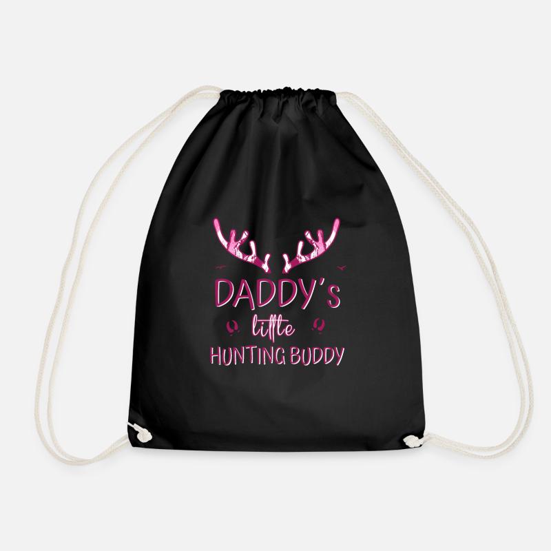 Hunter Daughter - Daddy's Little Hunting Buddy - Turnbeutel - Schwarz