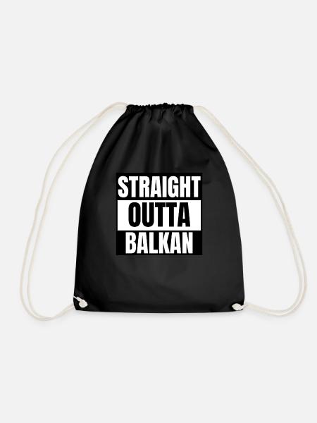 Balkan Hrvatska Apc Balkan Jebiga Hrvatska Kroate - Turnbeutel - Schwarz