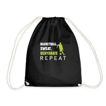 Jeux de balle de train pour un athlète qui - Sac de sport léger - noir - Devant