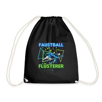 Fistball Whisperer Jeu de recul Fistballer - Sac de sport léger - noir - Devant