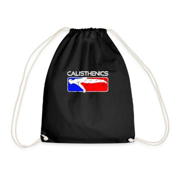 Calisthenics Planche Retro Street Workout - Sac de sport léger - noir - Devant