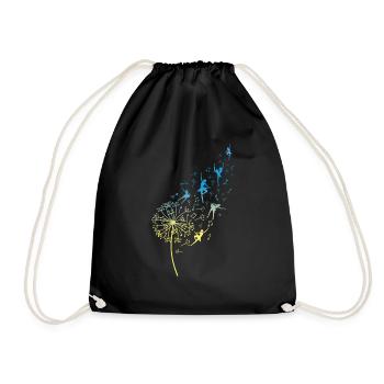Here for the Beer Feed Festival Bavaria for the breasts - Drawstring Bag - black - Front