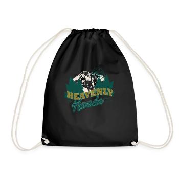 Himmlisches Nevada-Forscher Wanderungs-Gebirgs - Turnbeutel - Schwarz - Vorne