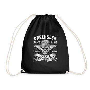 Drechsler - Turnbeutel - Schwarz - Vorne