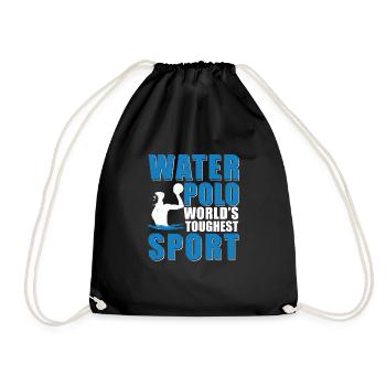 Sports de natation amusants pour les amateurs de - Sac de sport léger - noir - Devant