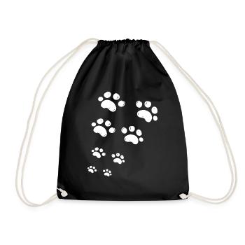 J aime mon chien - Sac de sport léger - noir - Devant