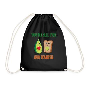Tu es tout ce que je voulais? - Sac de sport léger - noir - Devant