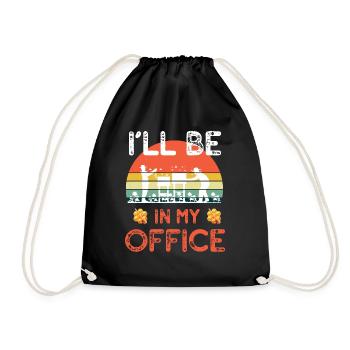 Hive i'll bee in my office gift for beekeeper - Sac de sport léger - noir - Devant