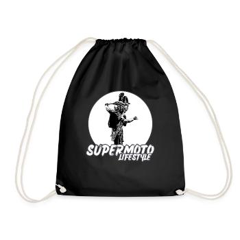 Supermoto / Supermotard / Supermoto Wheelie Biker - Sac de sport léger - noir - Devant