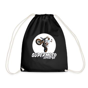 Supermotard / Supermotard / Supermotard Wheelie Bikers - Sac de sport léger - noir - Devant