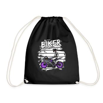 Moto Lifestyle / Moto / Moto motard - Sac de sport léger - noir - Devant