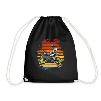 Moto Lifestyle / Moto / Moto motard - Sac de sport léger - noir - Devant
