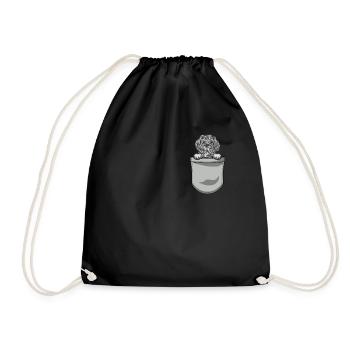 Bolonka Zwetna Chiens cadeaux - Sac de sport léger - noir - Devant
