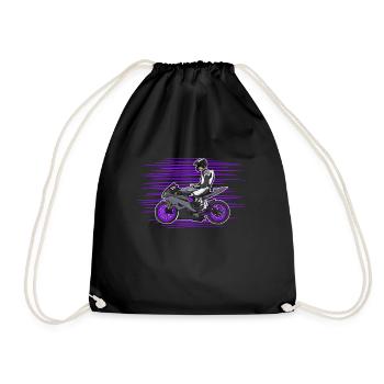 Moto Lifestyle / Moto / Moto motard - Sac de sport léger - noir - Devant