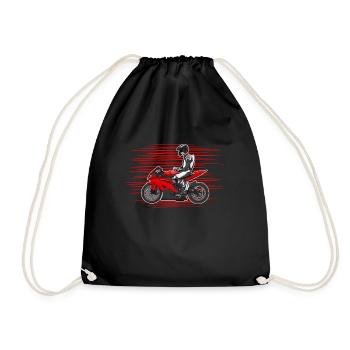 Moto Lifestyle / Moto / Moto motard - Sac de sport léger - noir - Devant