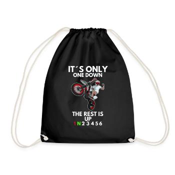 Supermoto / Supermotard / Supermoto Wheelie Biker - Sac de sport léger - noir - Devant