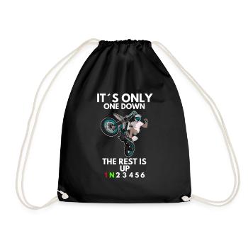 Supermoto / Supermotard / Supermoto Wheelie Biker - Sac de sport léger - noir - Devant