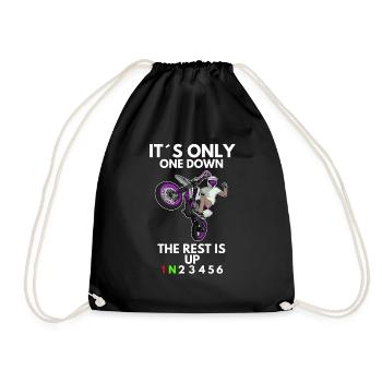 Supermoto / Supermotard / Supermoto Wheelie Biker - Sac de sport léger - noir - Devant