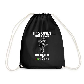 Supermoto / Supermotard / Supermoto Wheelie Biker - Sac de sport léger - noir - Devant