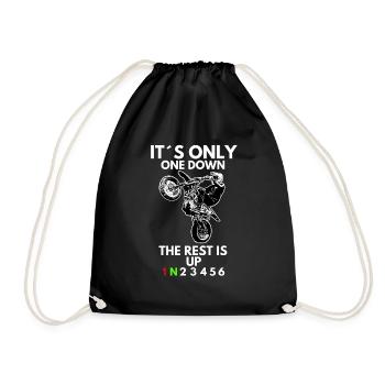Supermoto / Supermotard / Supermoto Wheelie Biker - Sac de sport léger - noir - Devant
