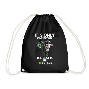 Supermoto / Supermotard / Supermoto Wheelie Biker - Sac de sport léger - noir - Devant