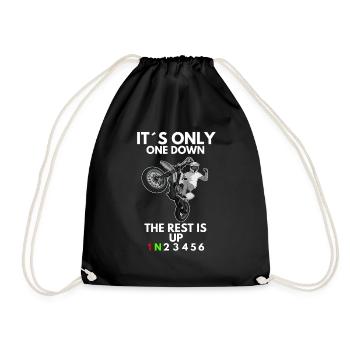 Supermoto / Supermotard / Supermoto Wheelie Biker - Sac de sport léger - noir - Devant
