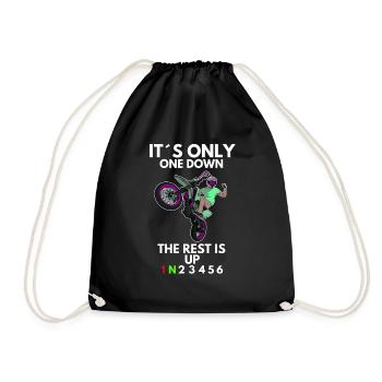 Supermoto / Supermotard / Supermoto Wheelie Biker - Sac de sport léger - noir - Devant
