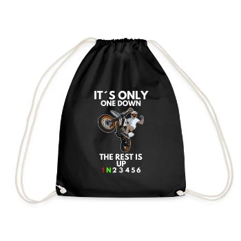 Supermoto / Supermotard / Supermoto Wheelie Biker - Sac de sport léger - noir - Devant