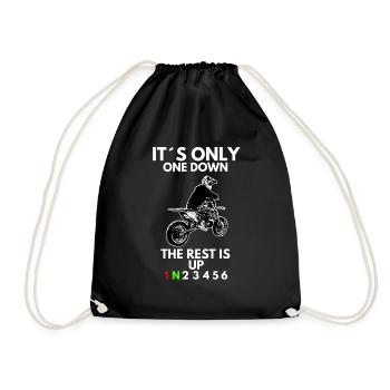 Supermoto / Supermotard / Supermoto Wheelie Biker - Sac de sport léger - noir - Devant