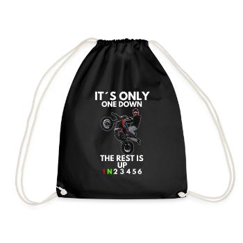 Supermoto / Supermotard / Supermoto Wheelie Biker - Sac de sport léger - noir - Devant