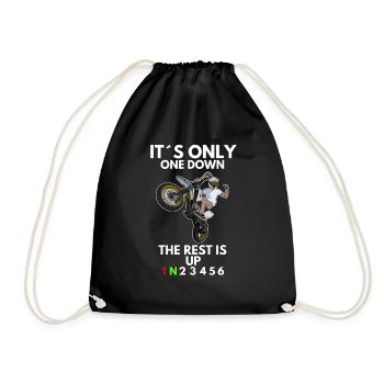 Supermoto / Supermotard / Supermoto Wheelie Biker - Sac de sport léger - noir - Devant