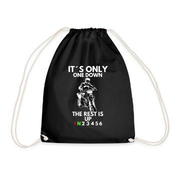 Supermoto / Supermotard / Supermoto Wheelie Biker - Sac de sport léger - noir - Devant