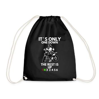 Supermoto / Supermotard / Supermoto Wheelie Biker - Sac de sport léger - noir - Devant