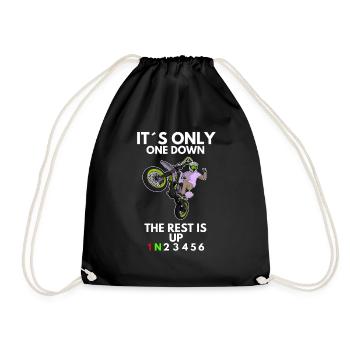 Supermoto / Supermotard / Supermoto Wheelie Biker - Sac de sport léger - noir - Devant