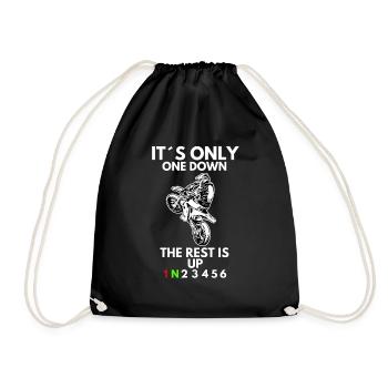 Supermoto / Supermotard / Supermoto Wheelie Biker - Sac de sport léger - noir - Devant