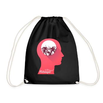 In your head Zombie - Sac de sport léger - noir - Devant