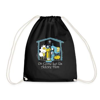 Oh, adorons-le, nouveau-nés - Sac de sport léger - noir - Devant